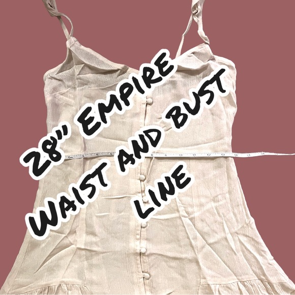 NWT POL tunic dress in natural vintage cream. Size small. - Picture 7 of 8